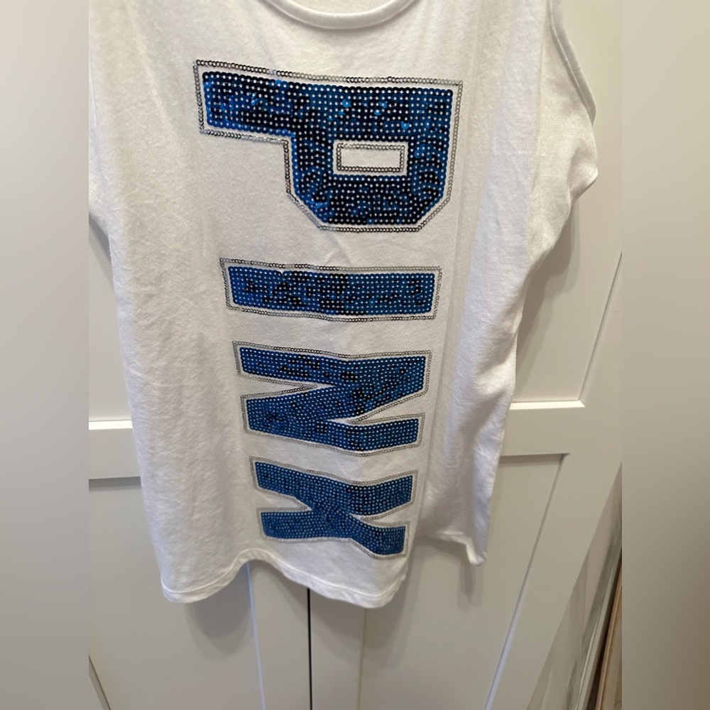 Victorias Secret Pink white Fourth of July Tank - Picture 2 of 6